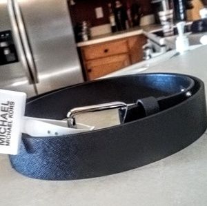 Michael Kors men's small black belt